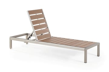 Nardo Solsäng 64|93 cm - Trä/natur - Utemöbler & utemiljö - Utestol & trädgårdsstol - Solsäng & solvagn