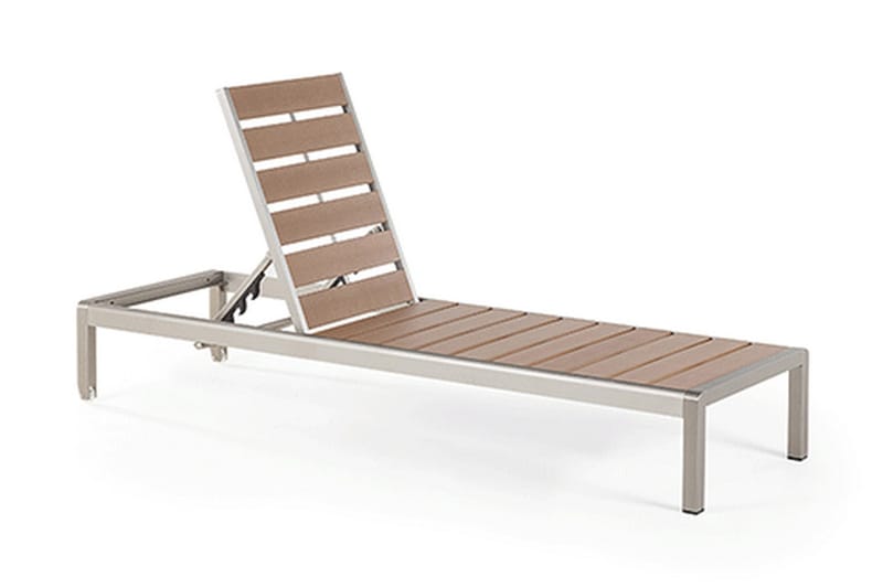 Nardo Solsäng 64|93 cm - Trä/natur - Utemöbler & utemiljö - Utestol & trädgårdsstol - Solsäng & solvagn