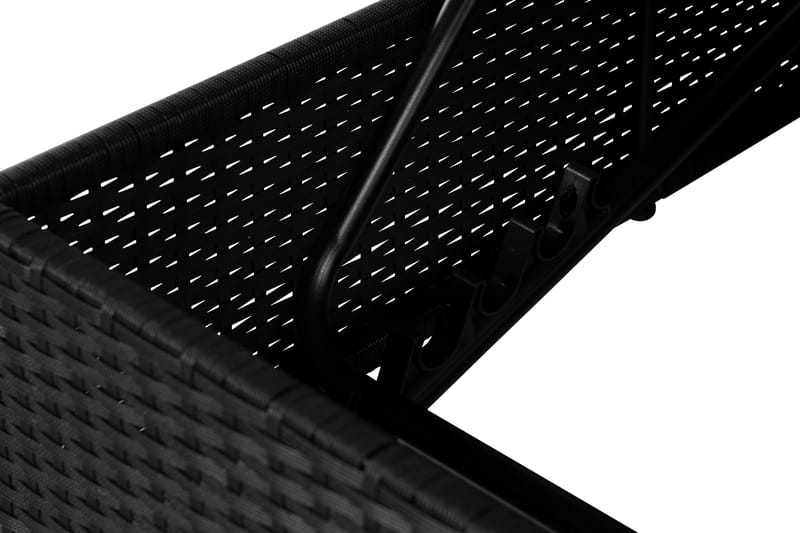 Ochovi Dubbel Solsäng Justerbar - Svart/Vit - Utemöbler & utemiljö - Utestol & trädgårdsstol - Solsäng & solvagn