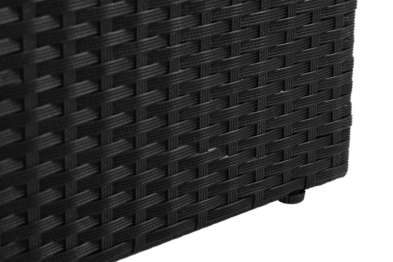 Ochovi Dubbel Solsäng Justerbar - Svart/Vit - Utemöbler & utemiljö - Utestol & trädgårdsstol - Solsäng & solvagn