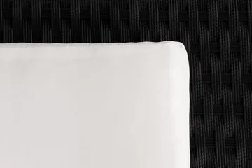 Ochovi Dubbel Solsäng Justerbar - Svart/Vit - Utemöbler & utemiljö - Utestol & trädgårdsstol - Solsäng & solvagn