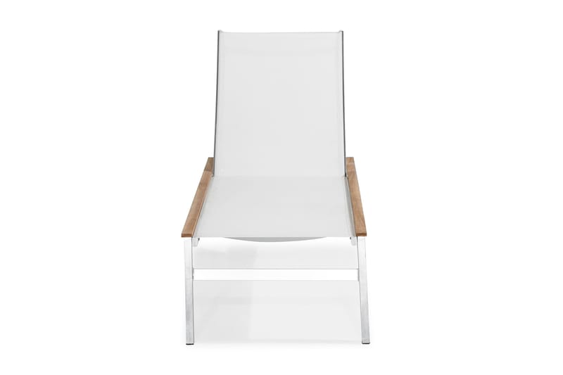 Solsäng Båstad - Teak/Borstad aluminium - Utemöbler & utemiljö - Utestol & trädgårdsstol - Solsäng & solvagn