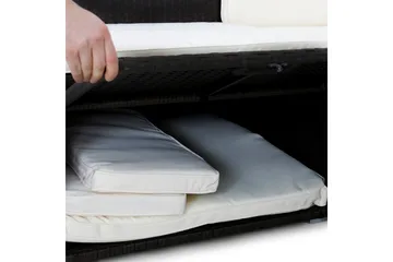 Solsäng Dramsvik 230 cm - Antracit - Utemöbler & utemiljö - Utestol & trädgårdsstol - Solsäng & solvagn