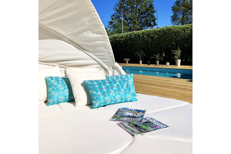 Solsäng Dramsvik 230 cm - Antracit - Utemöbler & utemiljö - Utestol & trädgårdsstol - Solsäng & solvagn