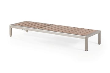 Solsäng Nardo 64|93 cm - Trä/natur - Utemöbler & utemiljö - Utestol & trädgårdsstol - Solsäng & solvagn