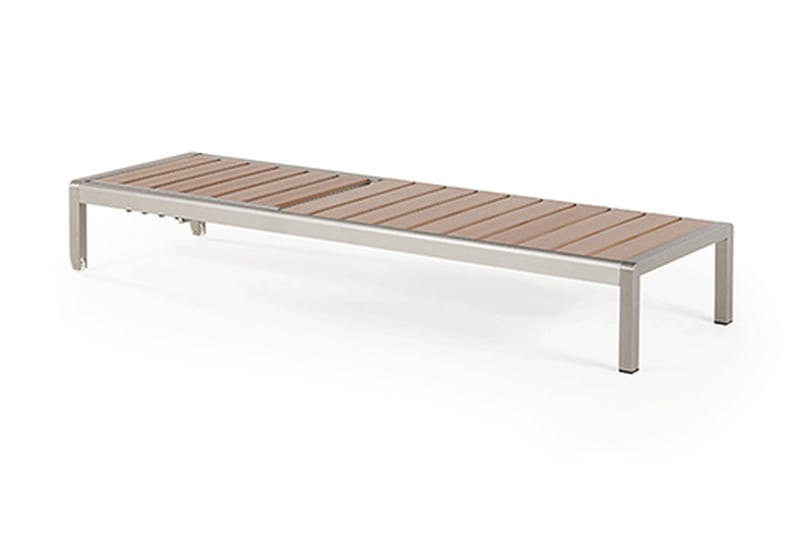 Solsäng Nardo 64|93 cm - Trä/natur - Utemöbler & utemiljö - Utestol & trädgårdsstol - Solsäng & solvagn