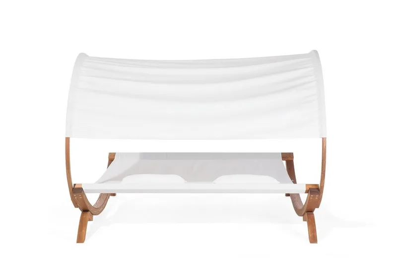 Teramo Solsäng 205|225 cm - Vit - Utemöbler & utemiljö - Utestol & trädgårdsstol - Solsäng & solvagn