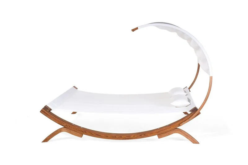 Teramo Solsäng 205|225 cm - Vit - Utemöbler & utemiljö - Utestol & trädgårdsstol - Solsäng & solvagn