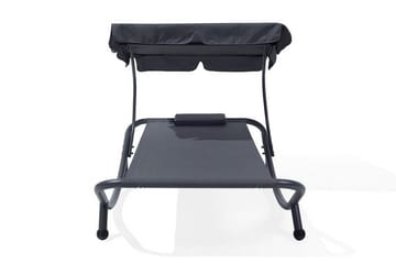 Terno Solsäng 110x200 cm - Grå - Utemöbler & utemiljö - Utestol & trädgårdsstol - Solsäng & solvagn