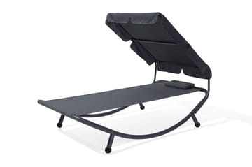 Terno Solsäng 110x200 cm - Grå - Utemöbler & utemiljö - Utestol & trädgårdsstol - Solsäng & solvagn