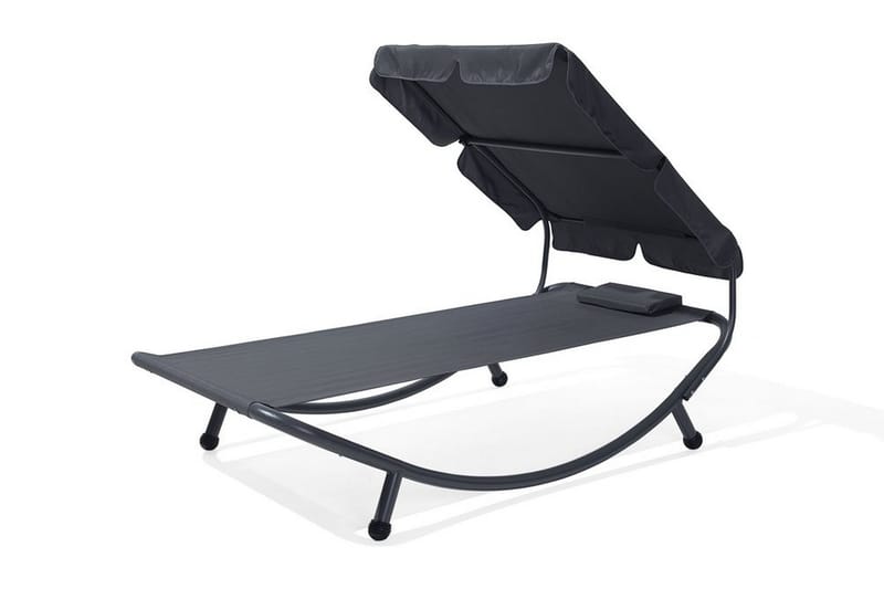 Terno Solsäng 110x200 cm - Grå - Utemöbler & utemiljö - Utestol & trädgårdsstol - Solsäng & solvagn