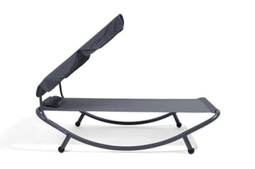 Terno Solsäng 110x200 cm - Grå - Utemöbler & utemiljö - Utestol & trädgårdsstol - Solsäng & solvagn