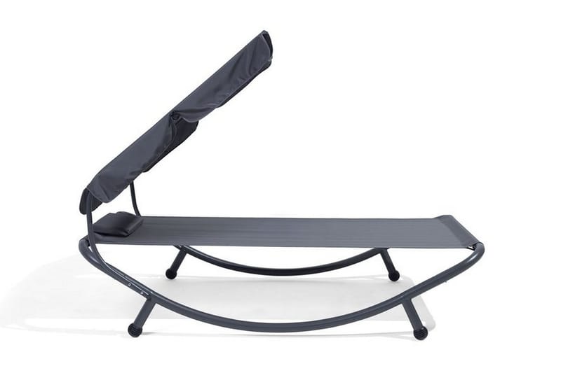 Terno Solsäng 110x200 cm - Grå - Utemöbler & utemiljö - Utestol & trädgårdsstol - Solsäng & solvagn