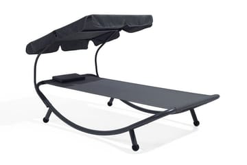 Terno Solsäng 110x200 cm - Grå - Utemöbler & utemiljö - Utestol & trädgårdsstol - Solsäng & solvagn