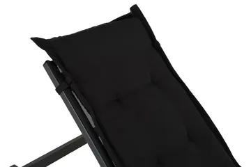 Tunis Solsäng - Svart - Utemöbler & utemiljö - Utestol & trädgårdsstol - Solsäng & solvagn