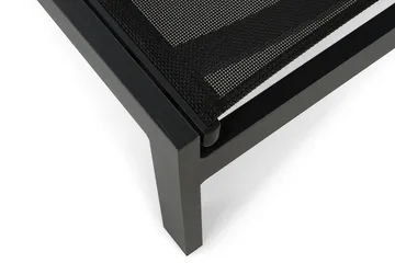 Tunis Solsäng - Svart - Utemöbler & utemiljö - Utestol & trädgårdsstol - Solsäng & solvagn