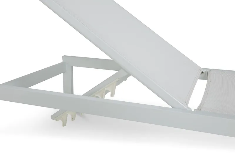 Tunis Solsäng - Vit - Utemöbler & utemiljö - Utestol & trädgårdsstol - Solsäng & solvagn