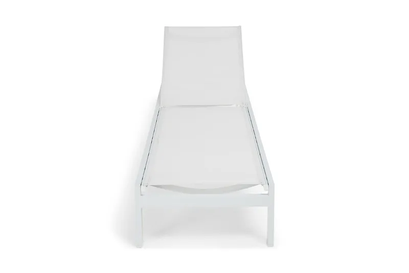 Tunis Solsäng - Vit - Utemöbler & utemiljö - Utestol & trädgårdsstol - Solsäng & solvagn