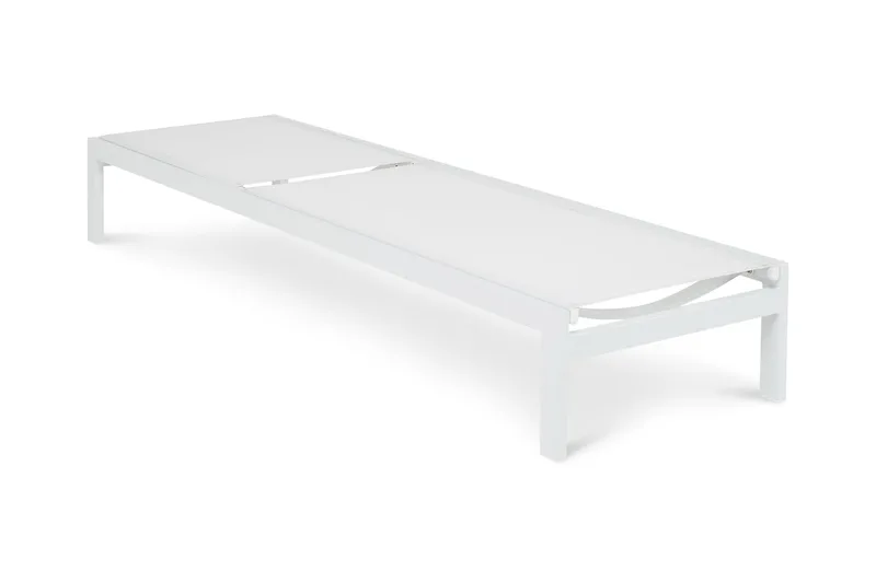 Tunis Solsäng - Vit - Utemöbler & utemiljö - Utestol & trädgårdsstol - Solsäng & solvagn