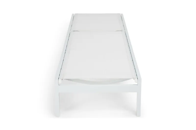 Tunis Solsäng - Vit - Utemöbler & utemiljö - Utestol & trädgårdsstol - Solsäng & solvagn