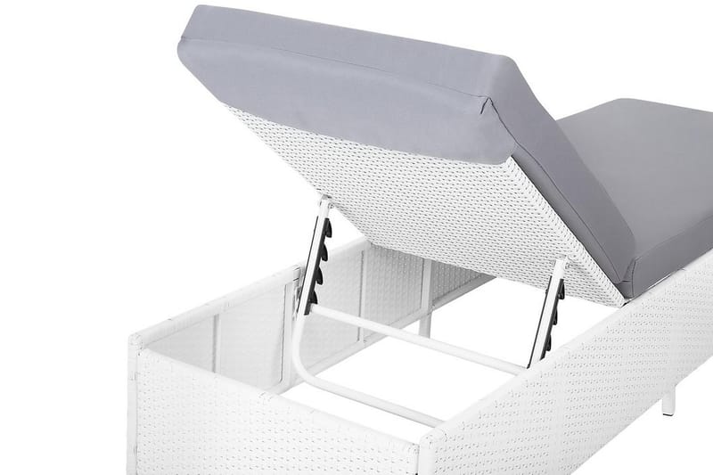 Turin Ii Solsäng 65|201 cm - Vit - Utemöbler & utemiljö - Loungemöbler - Solbädd