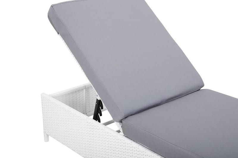 Turin Ii Solsäng 65|201 cm - Vit - Utemöbler & utemiljö - Loungemöbler - Solbädd