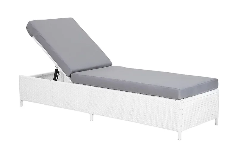 Turin Ii Solsäng 65|201 cm, Vit