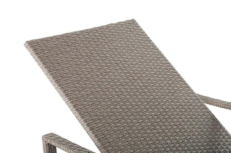 Vasto Solsäng 60,5|192 cm - Grå/brun - Utemöbler & utemiljö - Utestol & trädgårdsstol - Solsäng & solvagn