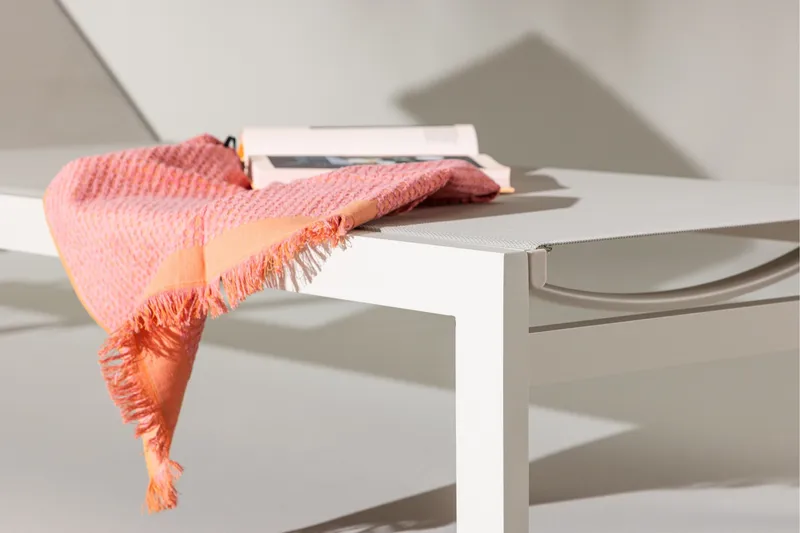 Tunis Solsäng Beige - Beige - Utemöbler & utemiljö - Utestol & trädgårdsstol - Solsäng & solvagn