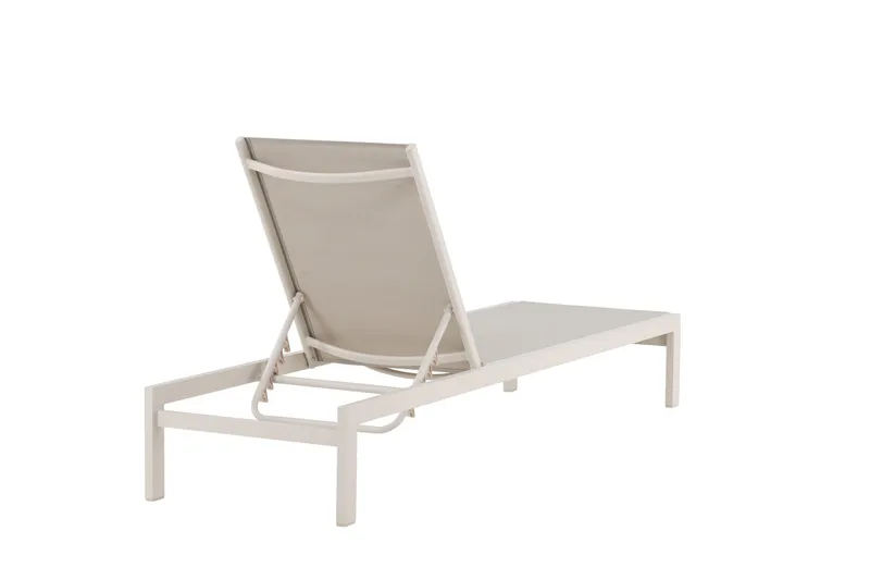 Tunis Solsäng Beige - Beige - Utemöbler & utemiljö - Utestol & trädgårdsstol - Solsäng & solvagn