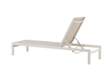 Tunis Solsäng Beige - Beige - Utemöbler & utemiljö - Utestol & trädgårdsstol - Solsäng & solvagn