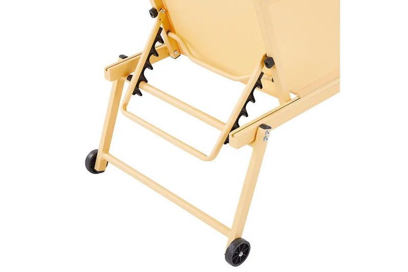 Solsäng Portofino - Gul - Utemöbler & utemiljö - Utestol & trädgårdsstol - Solsäng & solvagn