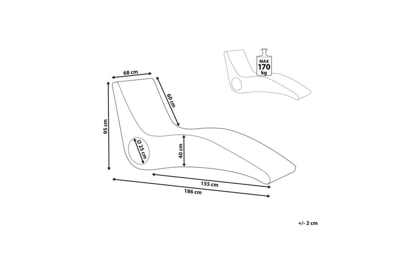 Solstol Airole - Utemöbler & utemiljö - Utestol & trädgårdsstol - Solstol