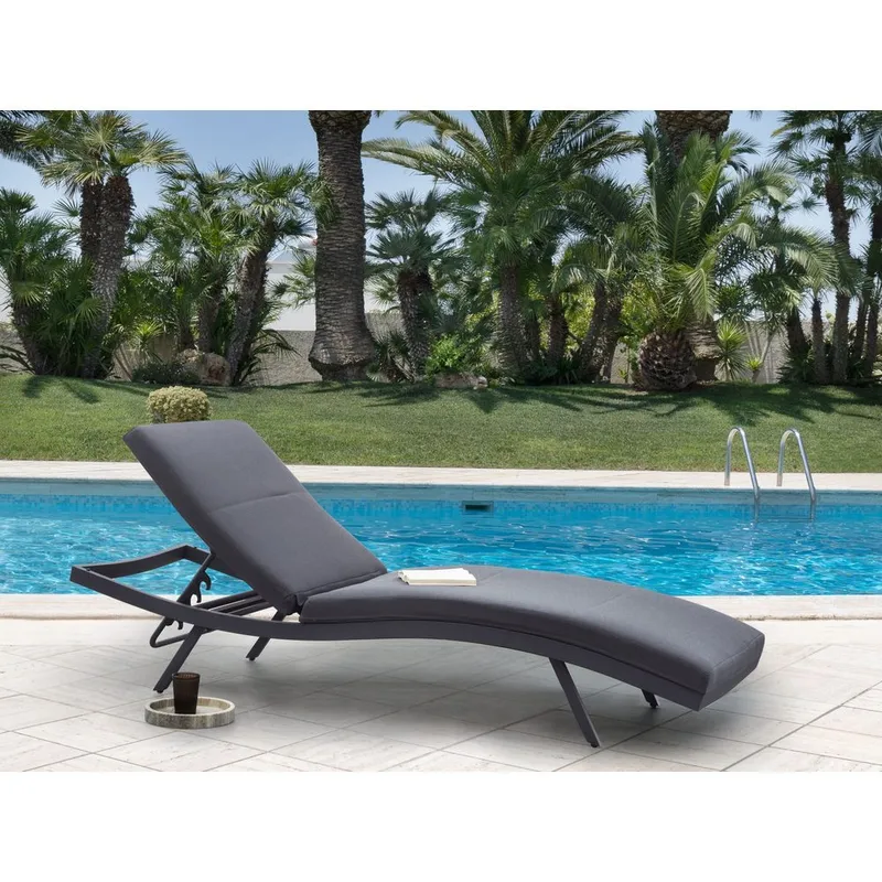 Solstol Amelia - Grå - Utemöbler & utemiljö - Utestol & trädgårdsstol - Solstol