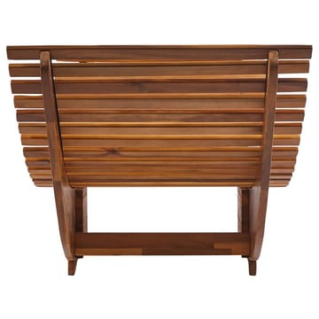 Solstol Brescia Premium - Ljus trä, grönt - Utemöbler & utemiljö - Utestol & trädgårdsstol - Solstol