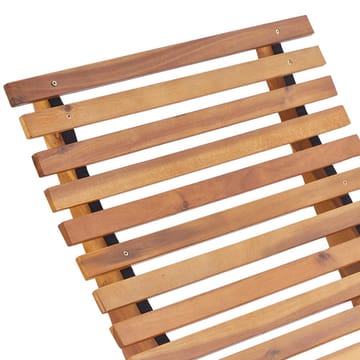 Solstol Brescia Premium - Ljus trä, grönt - Utemöbler & utemiljö - Utestol & trädgårdsstol - Solstol