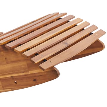 Solstol Brescia Premium - Ljus trä, grönt - Utemöbler & utemiljö - Utestol & trädgårdsstol - Solstol