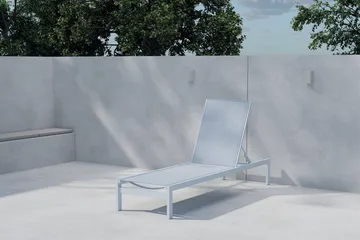 Solstol Copacabana Utomhus - Ljusblå - Utemöbler & utemiljö - Utestol & trädgårdsstol - Solsäng & solvagn