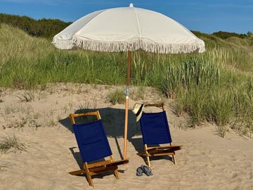 Solstol Hillerstorp Mölle - Blå - Utemöbler & utemiljö - Utestol & trädgårdsstol - Solstol