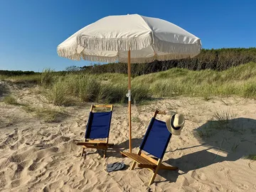 Solstol Hillerstorp Mölle - Blå - Utemöbler & utemiljö - Utestol & trädgårdsstol - Solstol