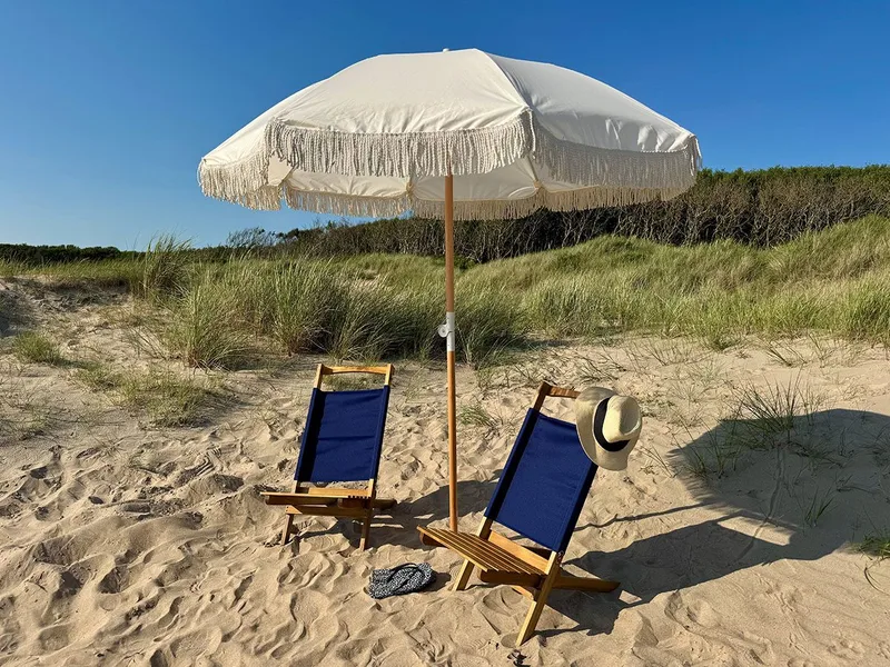 Solstol Hillerstorp Mölle - Blå - Utemöbler & utemiljö - Utestol & trädgårdsstol - Solstol