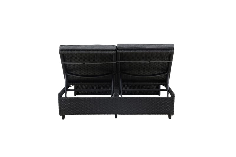 London Solstol 119x196 cm - Svart - Utemöbler & utemiljö - Utestol & trädgårdsstol - Solstol