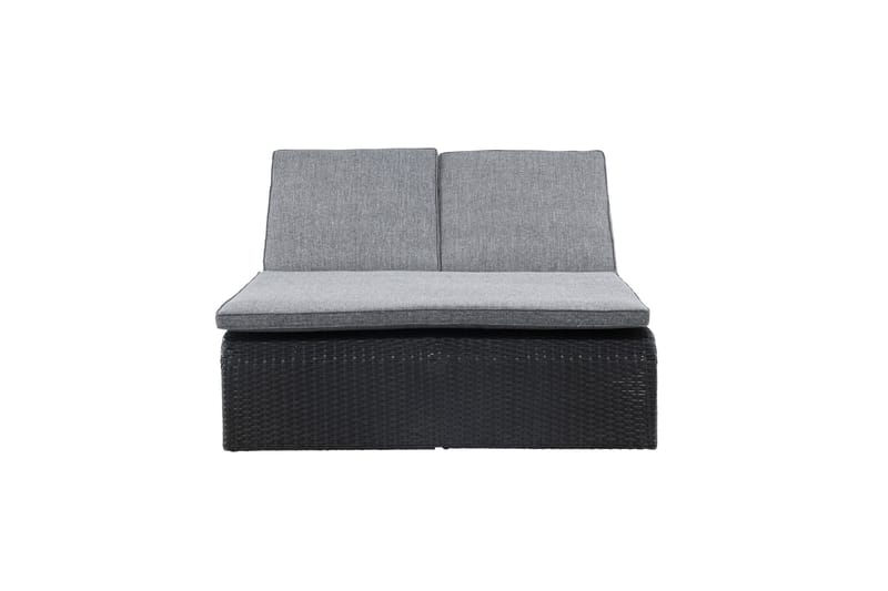 London Solstol 119x196 cm - Svart - Utemöbler & utemiljö - Utestol & trädgårdsstol - Solstol