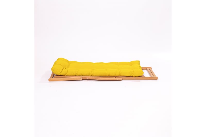 Solstol Jeremiah 43x46,5 cm - Gul/Natur - Utemöbler & utemiljö - Utestol & trädgårdsstol - Solstol
