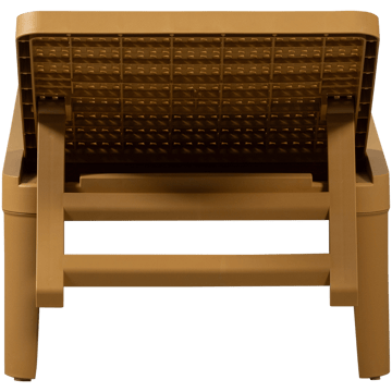 Solstol Jinte Utomhus - Gul - Utemöbler & utemiljö - Utestol & trädgårdsstol - Solsäng & solvagn