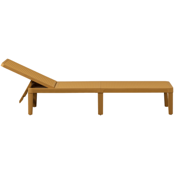 Solstol Jinte Utomhus - Gul - Utemöbler & utemiljö - Utestol & trädgårdsstol - Solsäng & solvagn