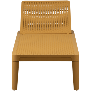 Solstol Jinte Utomhus - Gul - Utemöbler & utemiljö - Utestol & trädgårdsstol - Solsäng & solvagn