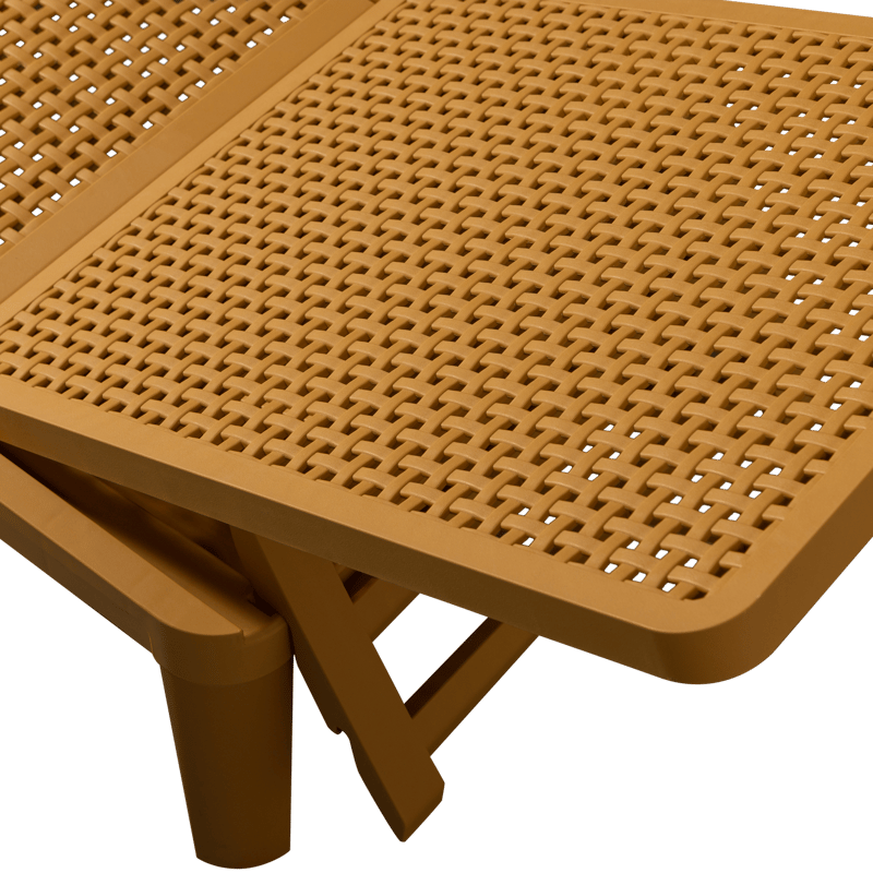 Solstol Jinte Utomhus - Gul - Utemöbler & utemiljö - Utestol & trädgårdsstol - Solsäng & solvagn