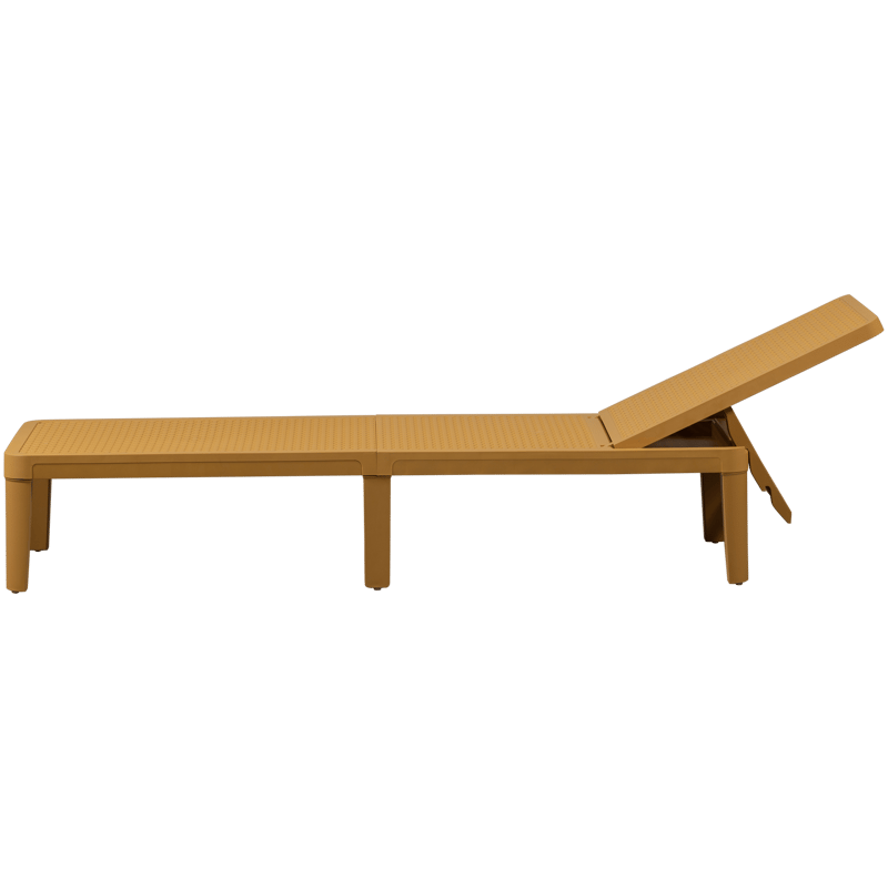 Solstol Jinte Utomhus - Gul - Utemöbler & utemiljö - Utestol & trädgårdsstol - Solsäng & solvagn