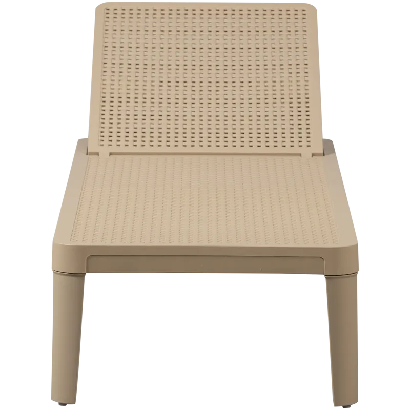 Solstol Jinte Utomhus - Sand - Utemöbler & utemiljö - Utestol & trädgårdsstol - Solsäng & solvagn